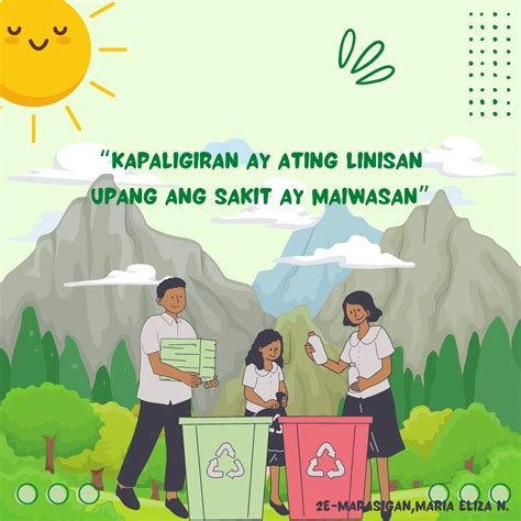 pangangalaga sa kapaligiran slogan